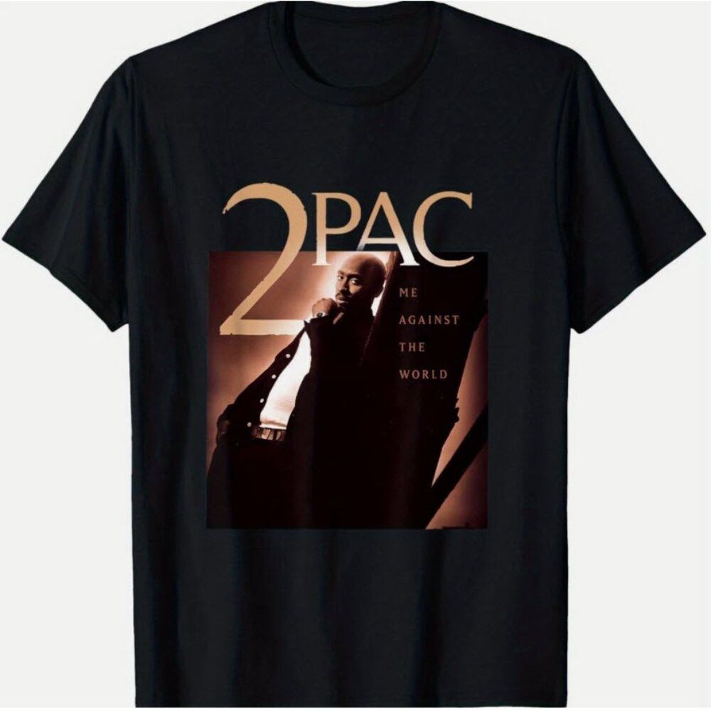Authentic 2Pac Tupac Shakur Me Against The World T-Shirt 5XL NEW